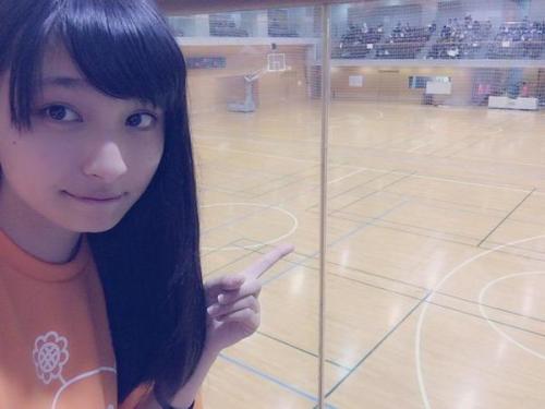 吉田里琴さんはTwitterを使っています: “今日は学校行事で体育祭的な体育したんだよ✋ バスケやったの！ 楽しかった✨ ドキンちゃんのタオル持ってきた t.co/5uLT