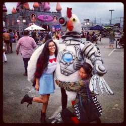 Robot Chicken!  (at Adult Swim Fun House)