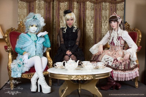 animematsuriconvention-deactiva: The Houston Grand Tea Party just wrapped up and Japanese Fashion wa