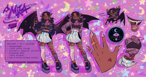 ref for my manananggal oc woo