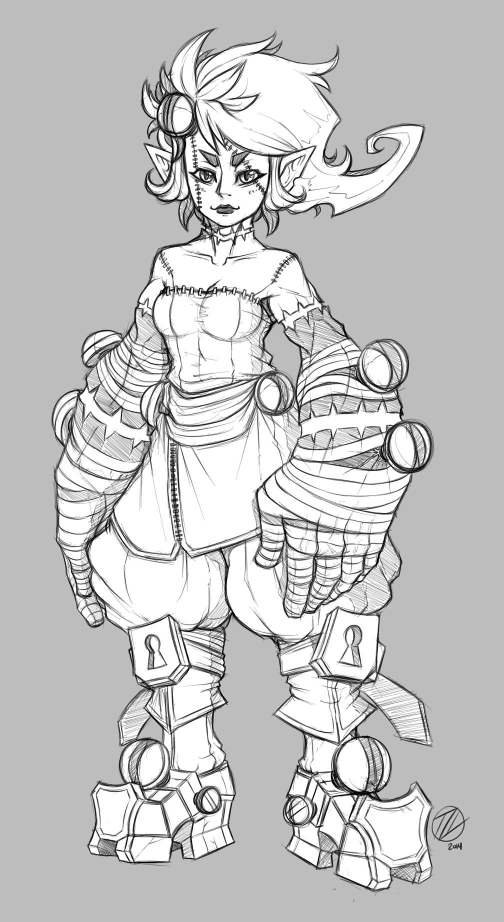 koidrake:  zskyzeartist:  (x) Elise, Totally not Koidrake&rsquo;s Eliza.  This