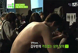 moonlit-soliloquy:  luhanologist: kim Woobin casually killing fangirls  No one gonna mention the guy who just pops up in the last gif? 