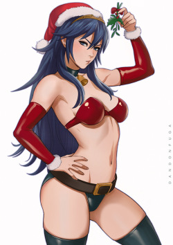 dandon-fuga: Santa Lucina ♥ NSFW preview https://www.patreon.com/dandonfuga https://gumroad.com/dandonfuga 