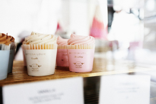 Powder Pink Cupcake. 