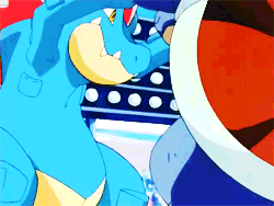 Ap-Pokemon:  #160 Feraligatr - Intimidates Its Foes By Opening Its Huge Mouth.