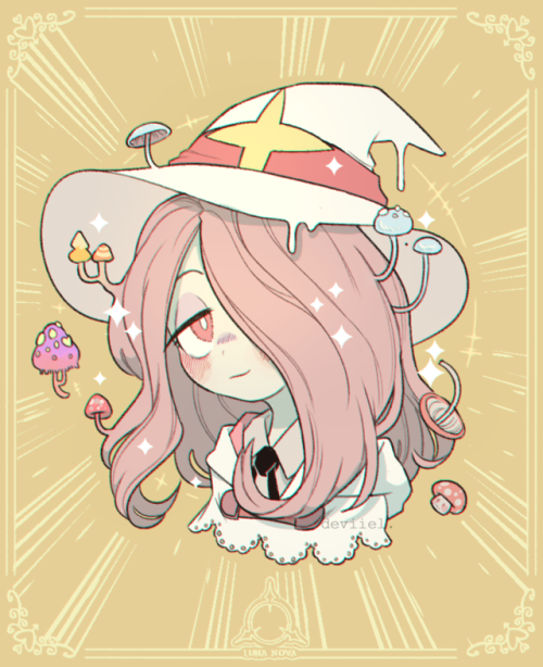 Featured image of post Little Witch Academia Sucy Fanart digital 2d illustration sucy little witch academia fanart