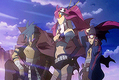 lemedy:  Tengen Toppa Gurren Lagann OP version 1 ◆ 'Sky Blue Days'   