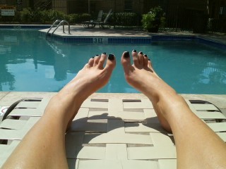 official-tsjamiefrench:  Out tanning, ‘cause I give a shit about my product. www.tsjamiefrench.com