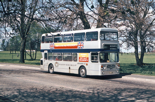 124daisies:Silver Jubilee Bus, Tettenhall, Wolverhampton, 1977