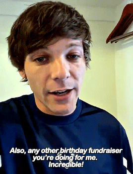 tattooedlovers: Louis message to fans (24/11)You can donate for Action Aid here
