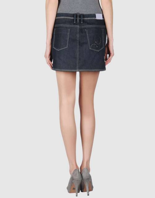 PEUTEREY Denim skirtSee what&rsquo;s on sale from Yoox on Wantering.