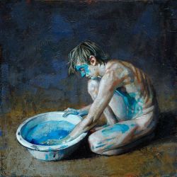 Artmales:  ’Le Mains Dans L'eau Bleu’ Daniel Barkley 