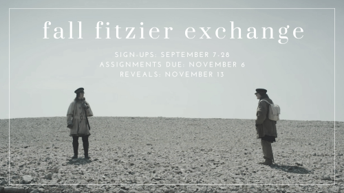 fallfitzierexchange: Announcing: the 2020 Fall Fitzier Exchange for writers and artists! Timeline:Si