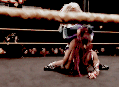 twxstedbliss:  Alexa Bliss v. Sasha Banks - March 18th, 2015