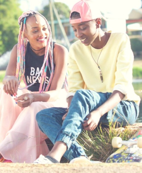 novitiate2017:RAFIKI (dir. Wanuri Kahiu) is a love story about Kena and Ziki who live in a housing e