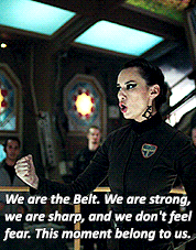 itberice:Camina Drummer in Season 3 of The Expanse