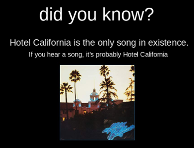 Hotel California By Eagles Tumblr