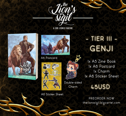 thelionsigil:PREORDER LAUNCH We are proud to announce that The Lion’s Sigil, a Cor Leonis fa