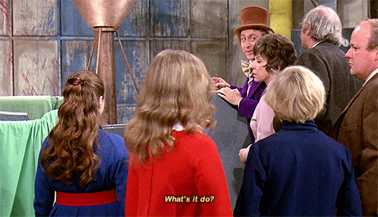 weheartfandom:Willy Wonka &amp; the Chocolate Factory (1971) Director: Mel Stuart
