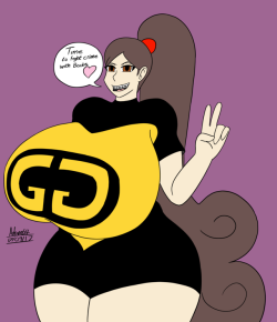 maboob dressed as GG