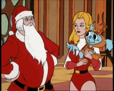 gifsofthe80s:He-Man She-Ra Christmas Special - 1985