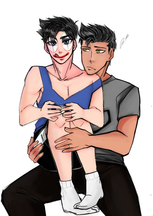 Evan And Jon Cuddling For @vynncent