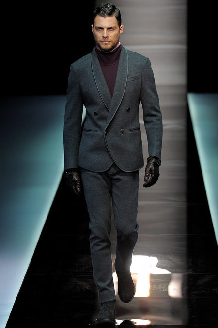 Giorgio Armani, Fall'13 Menswear Collection. &hellip; Loved the claret velvet pieces! To find mo