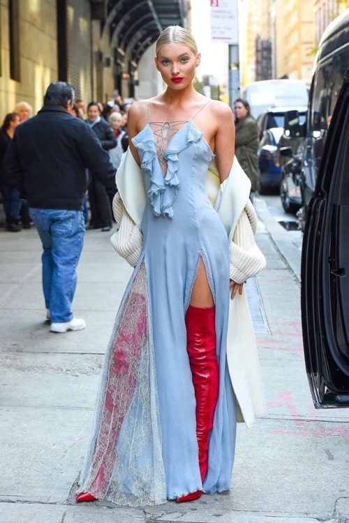 luxymoodboard:street style: Elsa Hosk