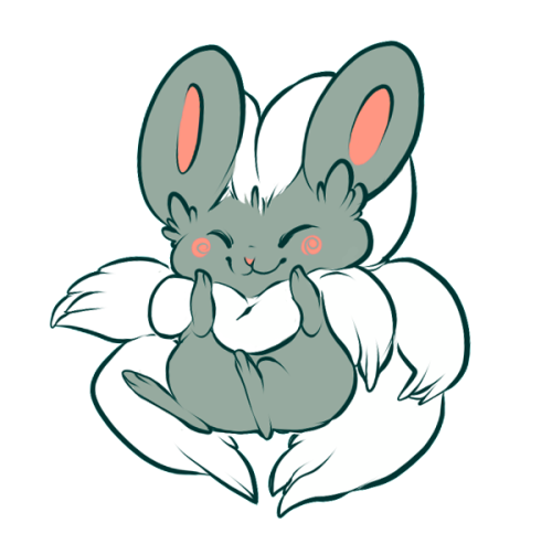 rabbitfears:  Cinccino was my main man in white 2  2 cute to handle  