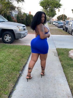 fletchertrowan:leelee760:begrimesocks:Head Over Heels 🖤💙🖤Melanin Perfection