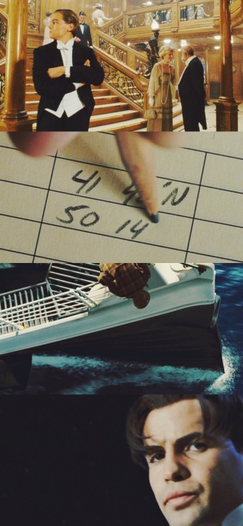 youjumpijumptitanic: “It is unsinkable! God himself could not sink this ship!”