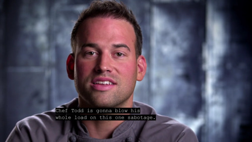 katiethekhaleesi:  Poor choice of words, Chef.