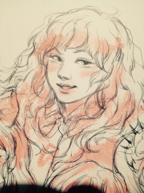 bevsi:  I colored this with lipstick