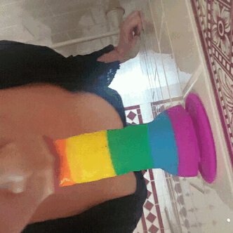 deepthroatenthusiast:  Sunday is deep throat training day. Your goal: Reach the blue
