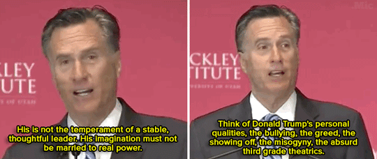 the-geeky-feminist:  floozys:  micdotcom:  Watch: When Mitt Romney makes the same