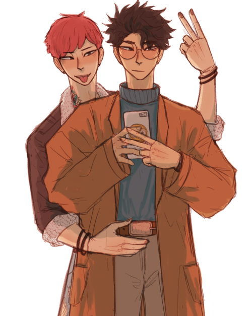 Hi! More Music Major Hiro And Art Major Issei AU!!Am I Okay? Absolutely Not This Meme Has Occupied My