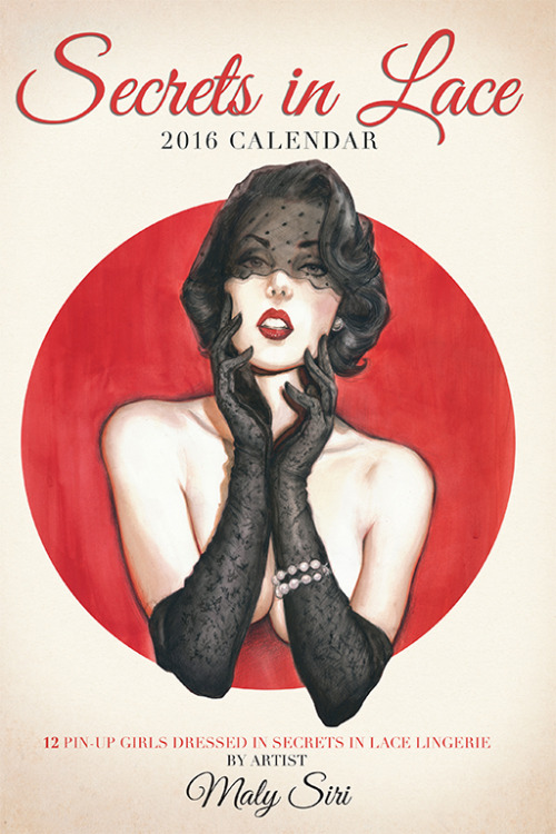 Our exclusive Maly Siri 2016 Pin Up Calendar makes a perfect stocking stuffer!It’s filled with