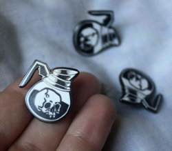 yourcoffeeguru:  Coffee or Death Pin by 