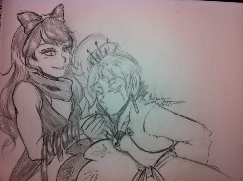 miss-nerdgasmz:  Monochrome warm up sketchdashingicecream ;U
