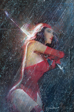 artverso:  Bill Sienkiewicz - Elektra 