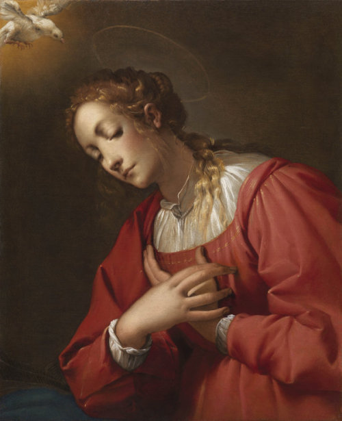 Pietro Francesco Mazzuchelli detto “Morazzone” (1571 - 1626)“The Virgin Annunciate”