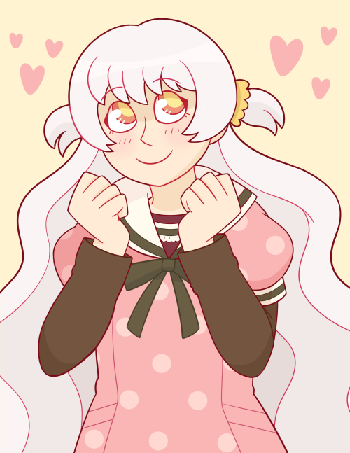 billciipher: Here’s my piece for @madokafanzine ! I decided to draw Nagisa because she’s