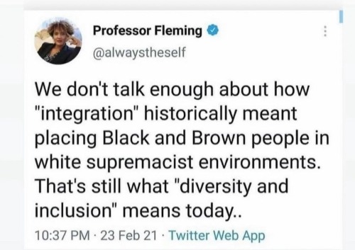Abolish White Supremacist Environments.