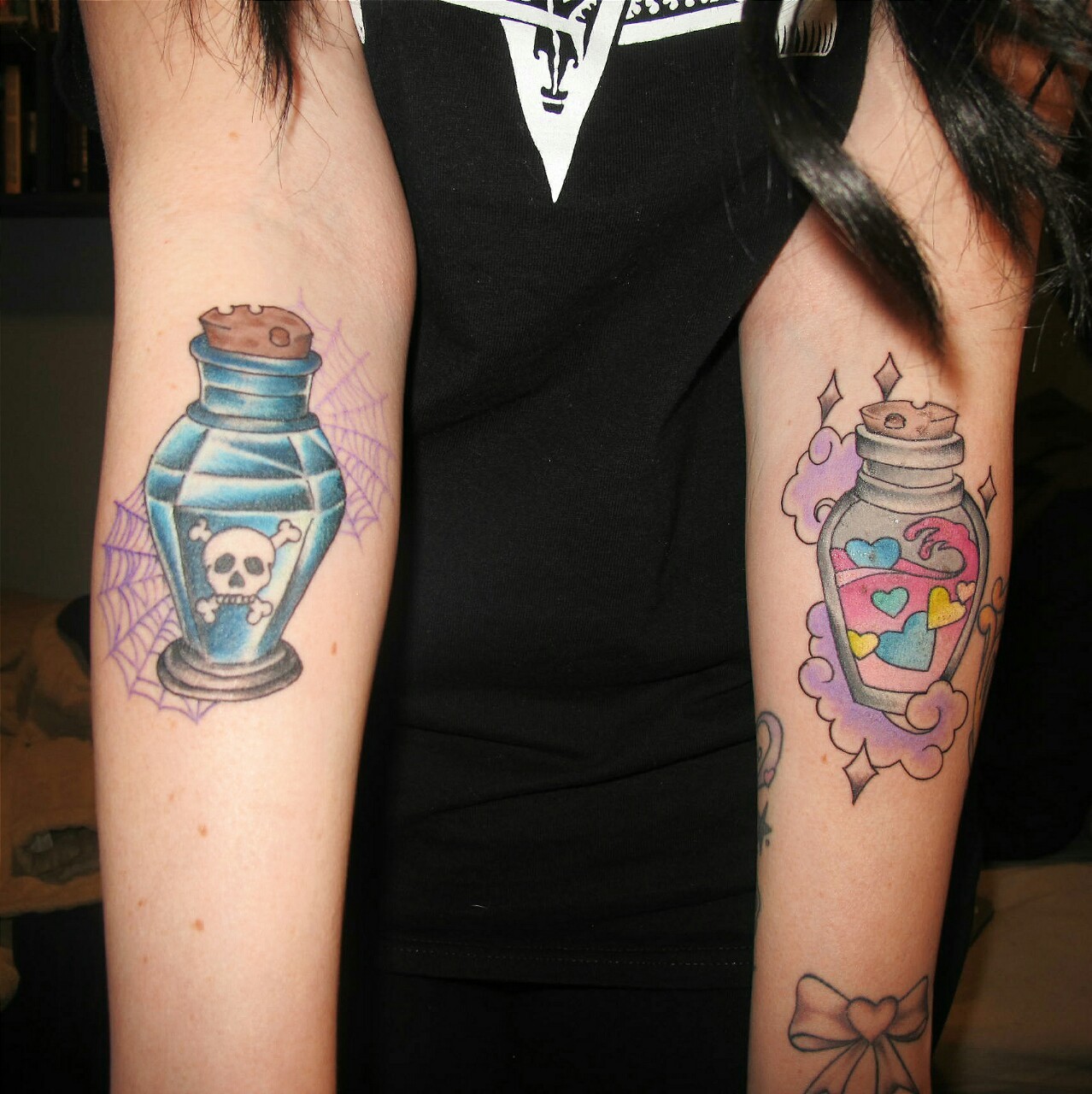 love potion tattoo  FROM THE WOODPILE