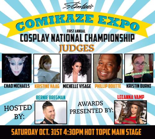 I’m so excited for this year’s first ever Cosplay National Championship at @stanleecomik