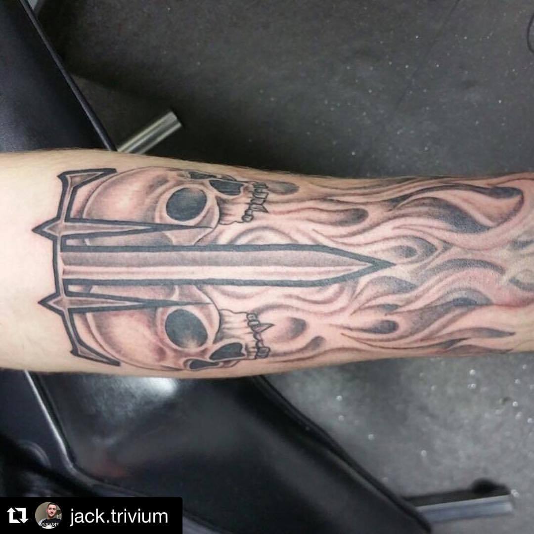 #Repost @jack.trivium with @repostapp.
・・・
Just finished getting my trivium tattoo….. It’s amazing! #trivium #ilovetrivium #tattoo #triviumtattoo #tattoos #metaltattoo #metaltillidie #metaltilldeath #metalforever #metalfan #metalhead #metalheads...