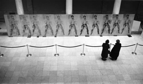 PHOTO of the day | August 30, 2014 | ”An Andy Warhol work that has never been displayed in public before, undergoes preparations in the Carnegie Museum here in Pittsburgh on January 22, 1990.” (Ken Lig)