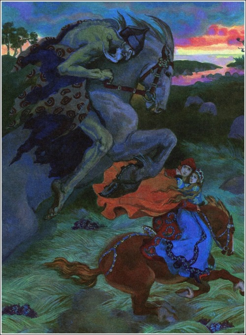 &lsquo;Myths and Legends of Ancient Slavs&rsquo;, Illustration by N. Bukanova, 2007