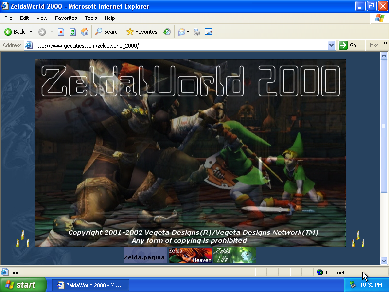 oneterabyteofkilobyteage: original url http://www.geocities.com/zeldaworld_2000/