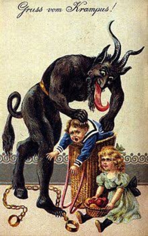 Merry Krampus to all my horror freaks!!!!! Here’s to another year of being naughty!!!